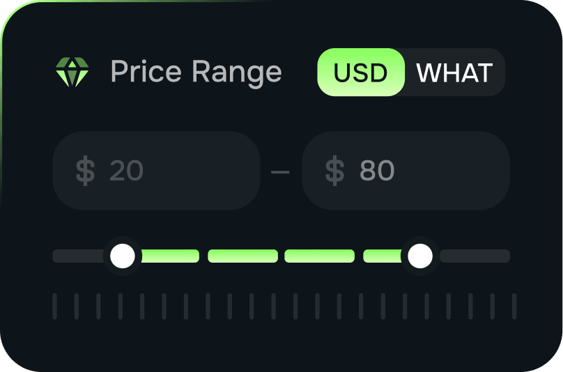 Price range